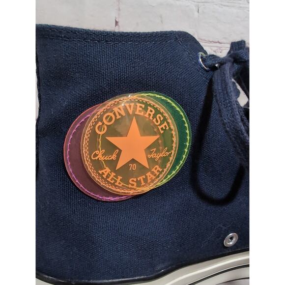 Converse Heart of the City Chuck 70 High Top 170491C Obsidian/Bold Citron Sz 12 - Picture 13 of 16